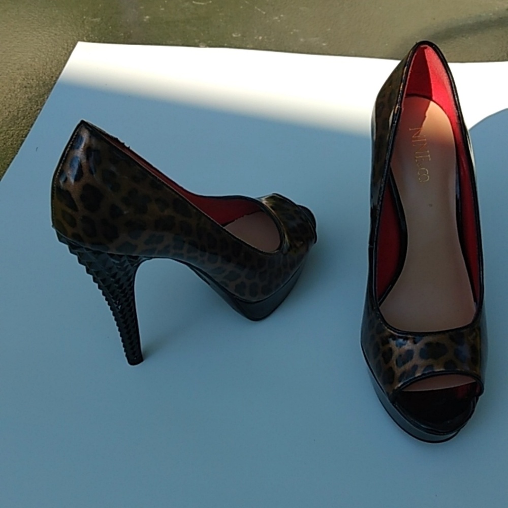 Nine and Co platform stilettos